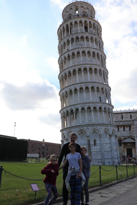 Crazy that it can stay up, Pisa