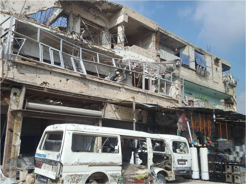 Reopening hardware shops in partially damaged buildings