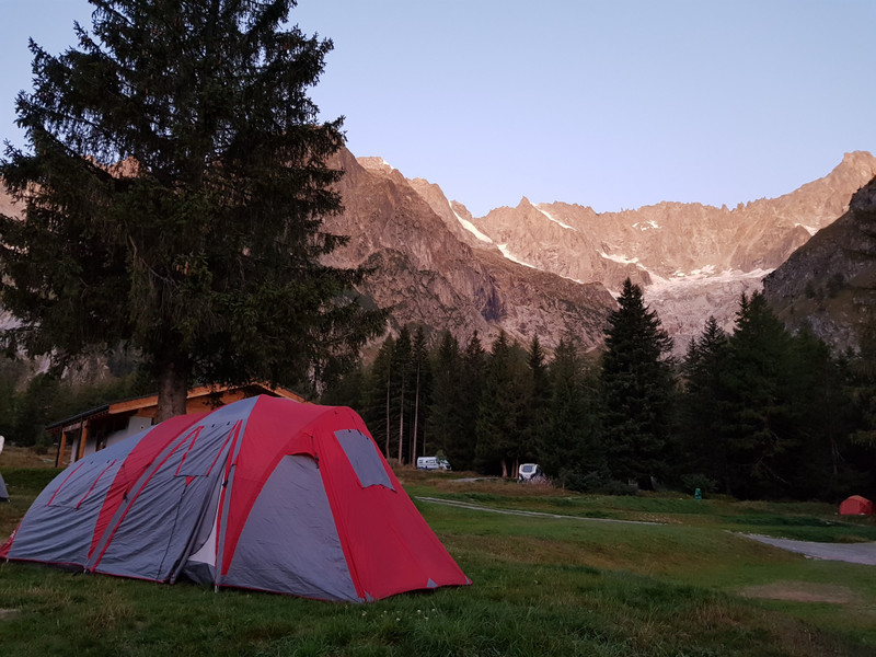 Last camping trip in Switzerland