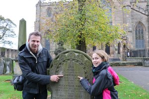 Family gravestones in Dunfermline