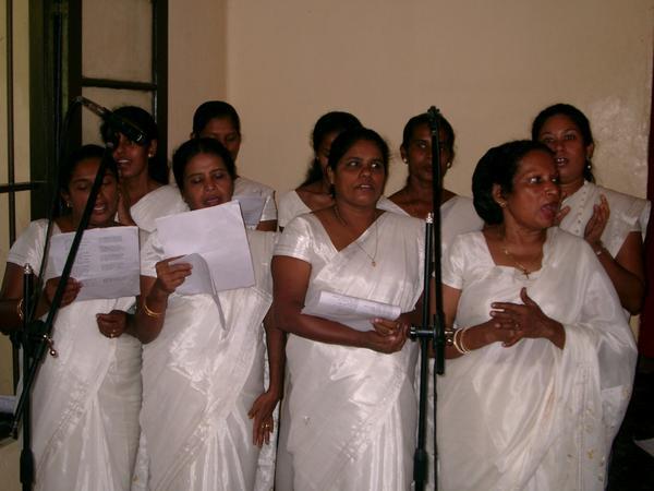 Tri-Linguial Church Service Choir