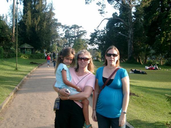 The girls at Victoria Park - Nuwara Eliya