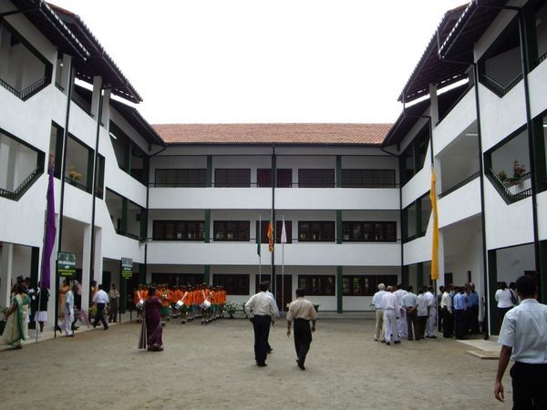 The new Agamethi School buildings
