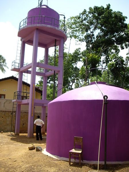 New water supply system in Galle.