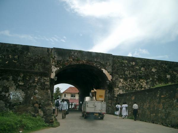 The New Gate into the Fort.