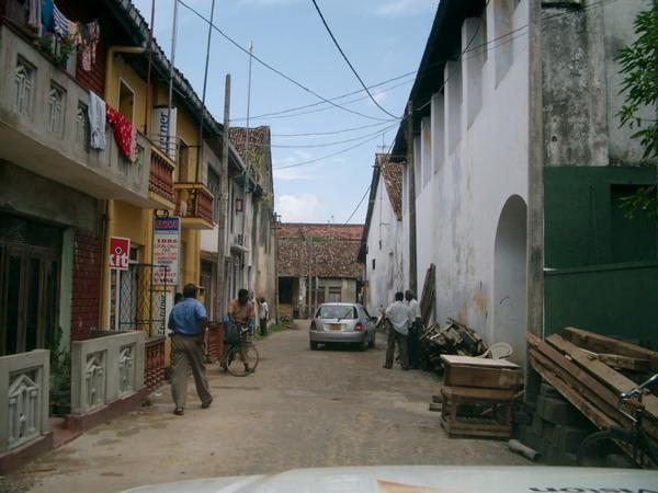 A street in the fort