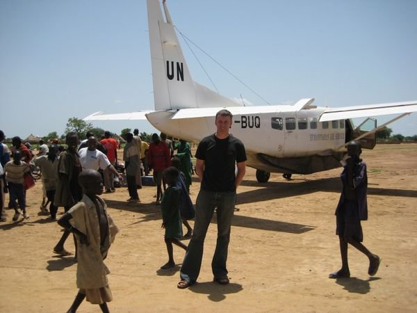 Murray arriving in Southern Sudan