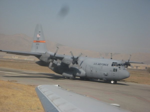 US military plane in Kabul