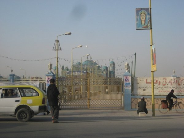 Blue Mosque in Mazar-i-Sharif