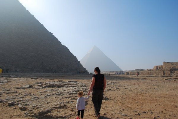 Taking in one of the 7 wonders of the world