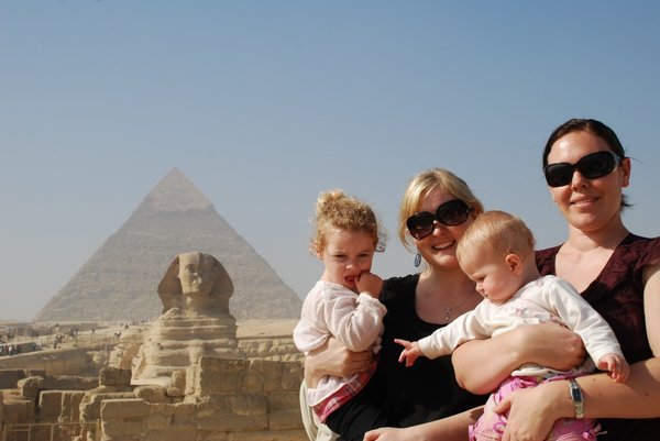The girls at the Sphinx