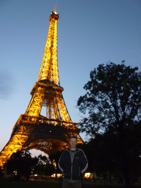 Eiffel Tower at night 2