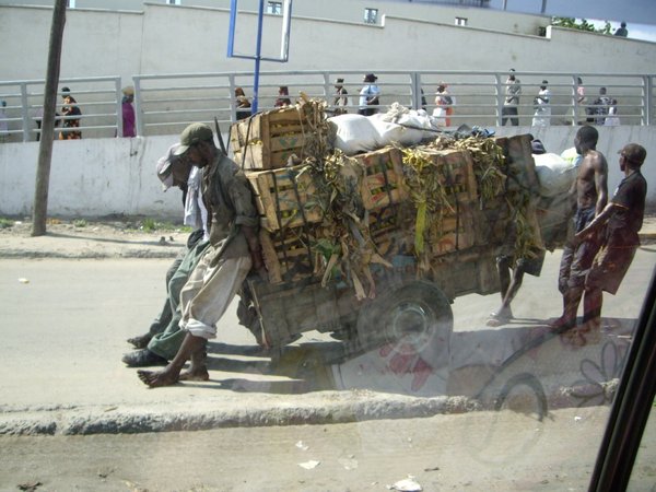 Transporting goods the Kenyan way