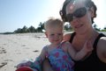 Emma & me on Tiwi Beach
