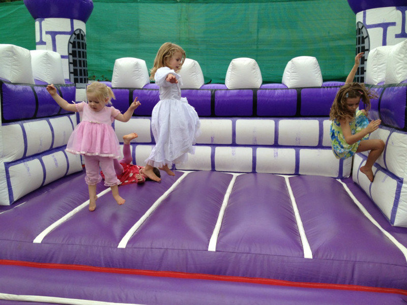 Bouncy castle time