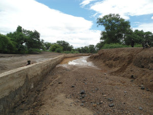 Flood protection works