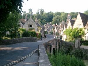 English country town in the Cotswolds.