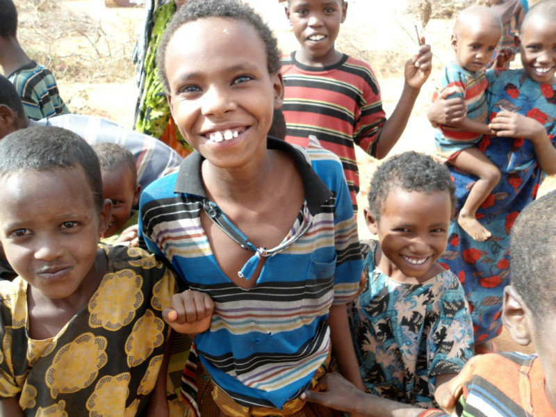 Somali refugee kids, Dollo Ado