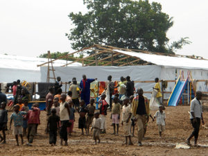 Shelter and playground construction, Bundibugyo
