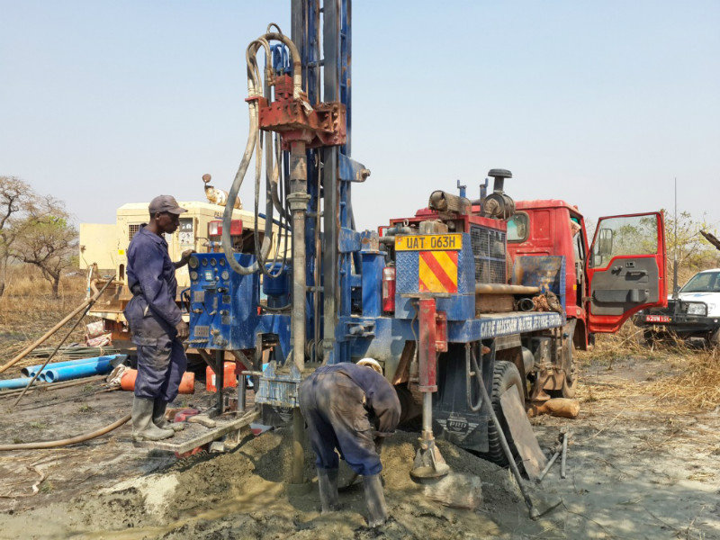 Bore well drilling