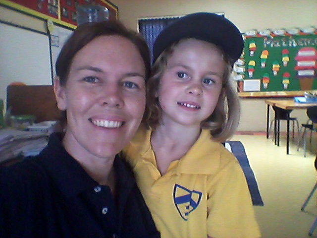 Hayley and my Sports Day