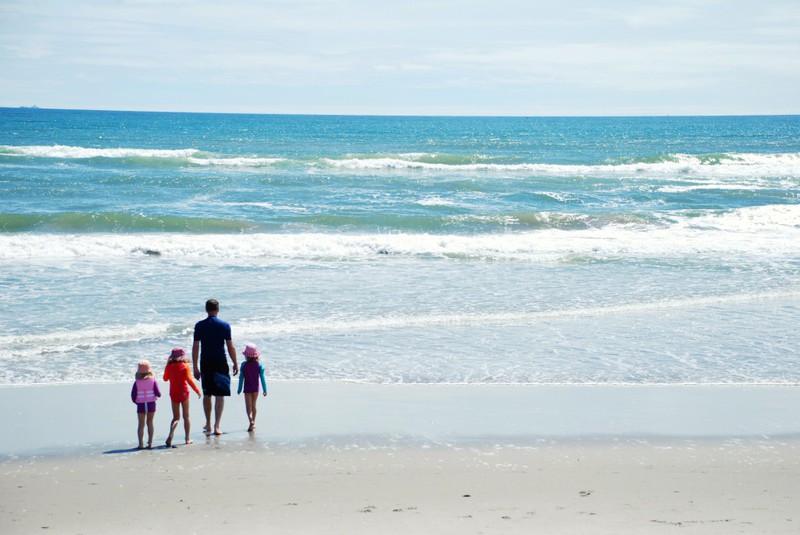 Mt Maunganui beach.