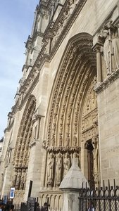 Notre-Dame arch details