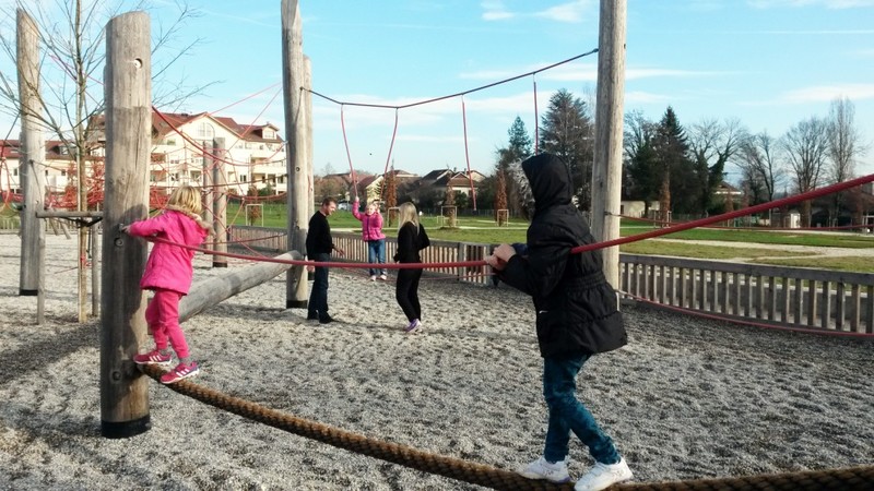 Rope playground