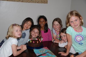 Charlotte's 9th birthday party
