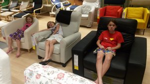 We shopped at IKEA a lot!
