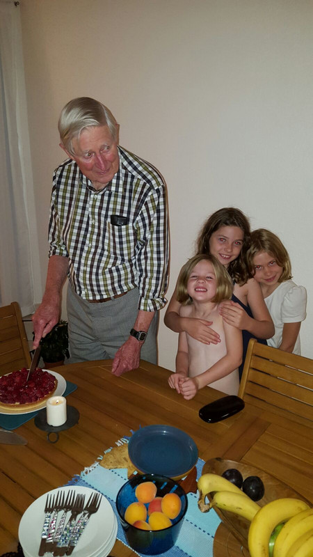 Happy birthday Grandad, 80 years young