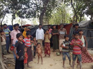 New refugees from Myanmar