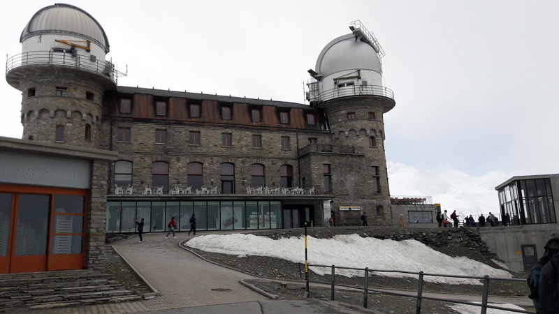 Hotel at the top of the Gornergrat