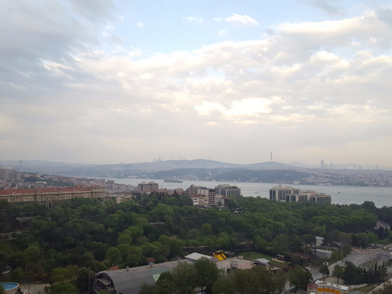 View over the city, Turkey is hosting the most refugees of any country in the world, 2.9 million approx.