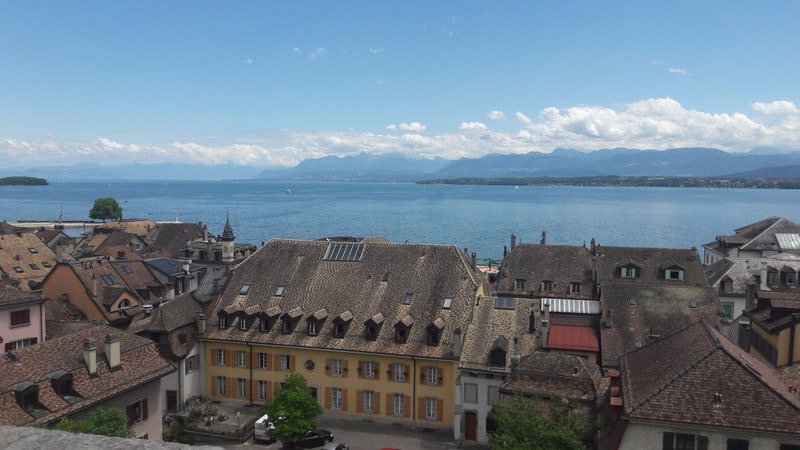Nyon from the castle