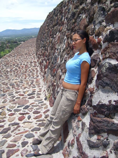 Hike up the Pyramid of the Sun