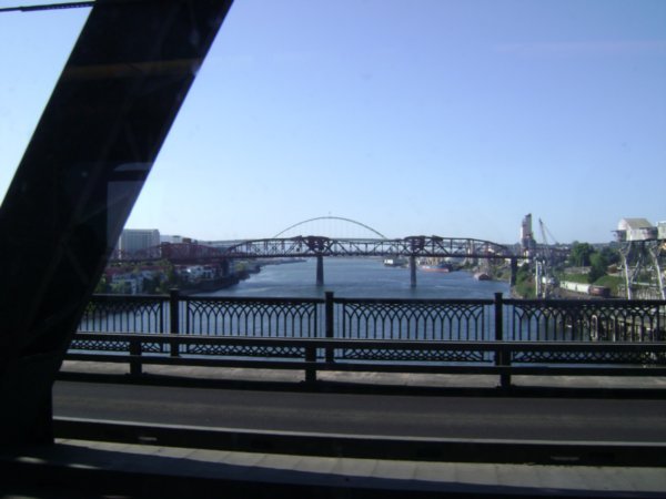 View from Steel Bridge