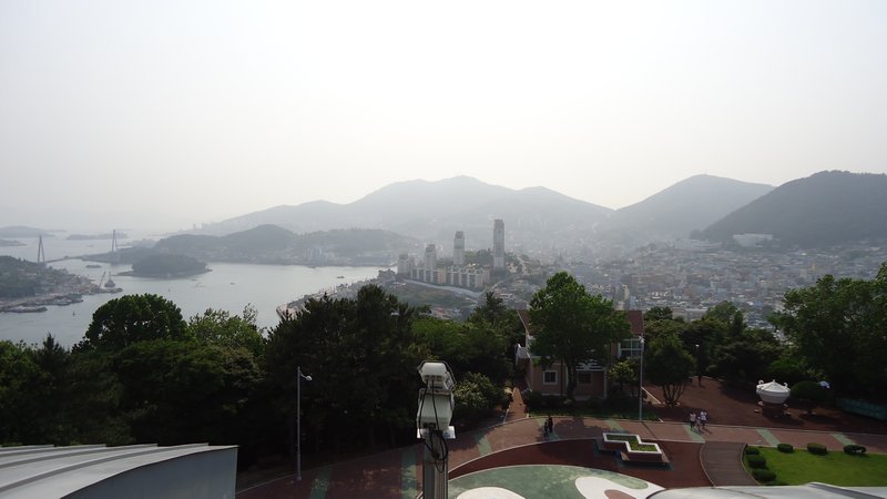 View of Yeosu from Jasan Park