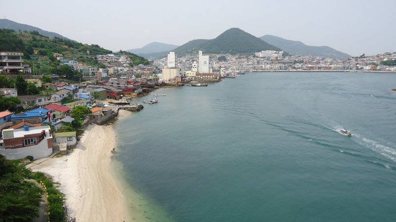 View of Yeosu from Dolsan Dridge
