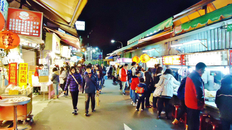 Night Market Near Guting