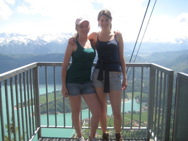 Me and Anna in the Alps!
