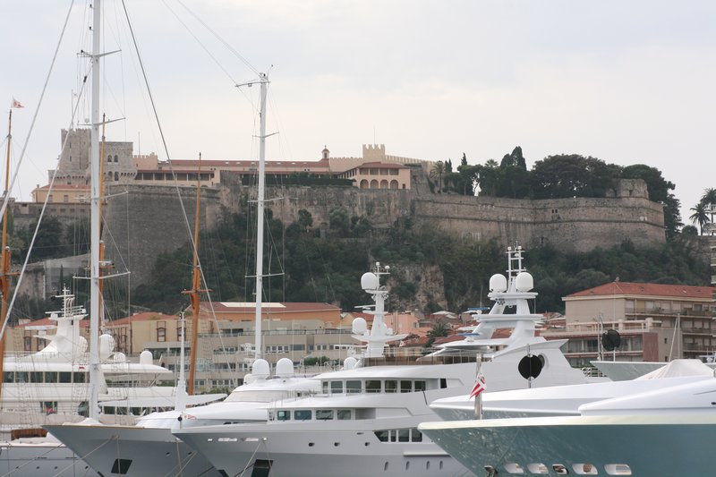 View to Princes Palace, Monte Carlo