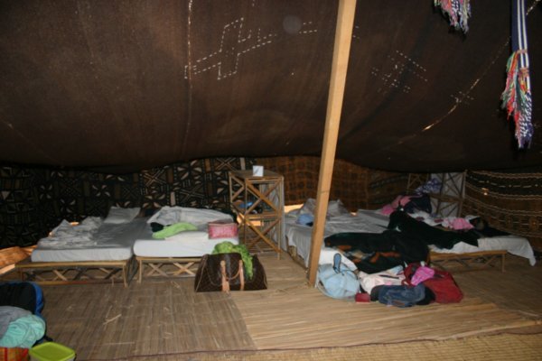 inside view -tent