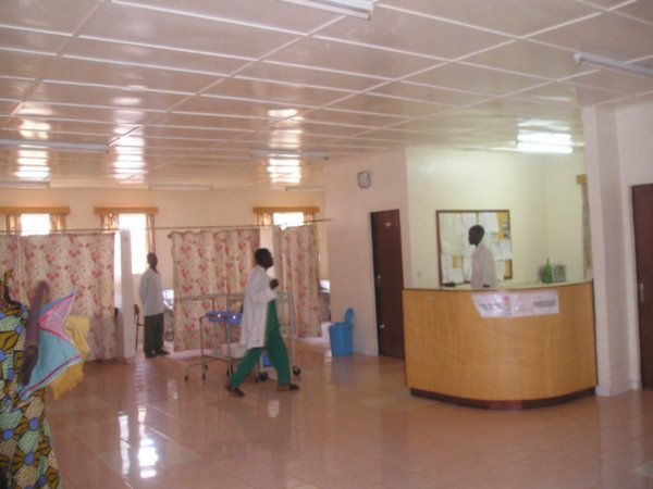 Inside view of hospital