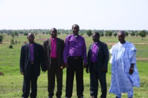 LCCN Bishops after training session with Louis
