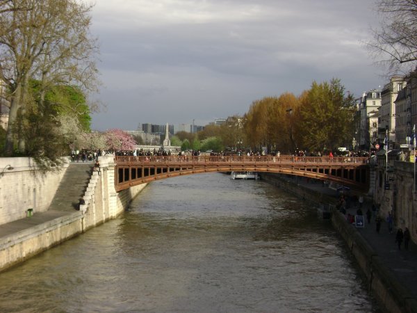 Seine River beside Notre Dame