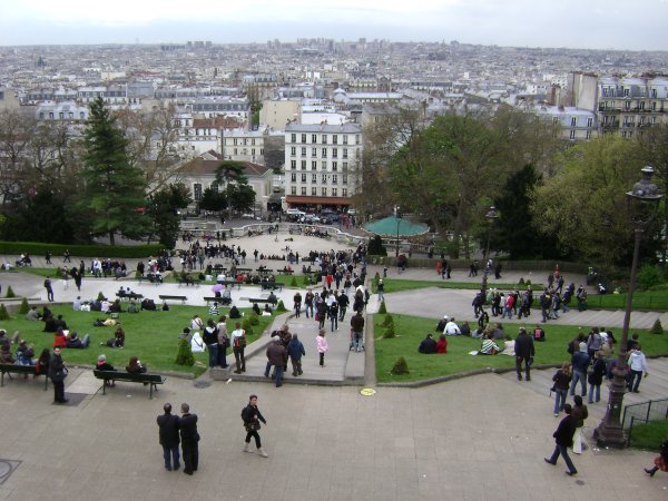 View from Sacre Couer