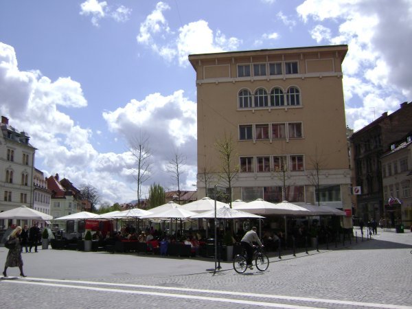 Ljubliana Outdoor Restaurants
