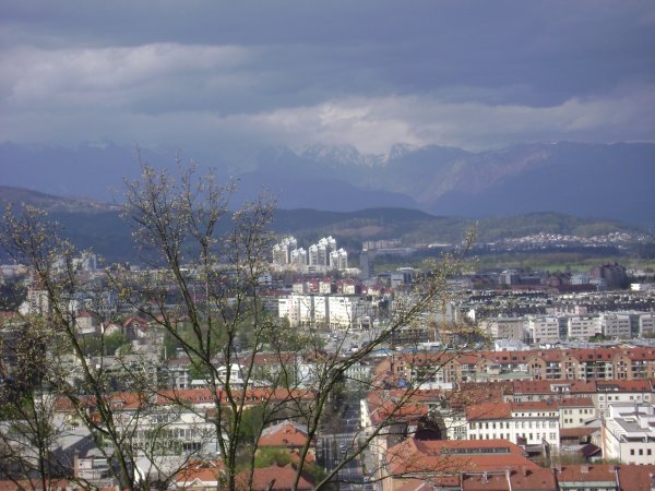 Ljubliana from the Fortress