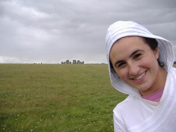 me with Stonehenge